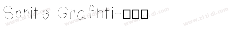 Sprite Grafhti字体转换